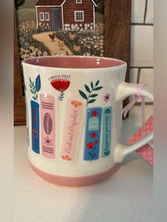 Other - NEW Book Stack Mug